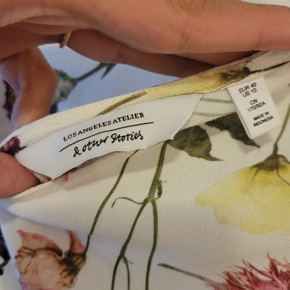 & Other Stories Floral Dress - Picture 4 of 4